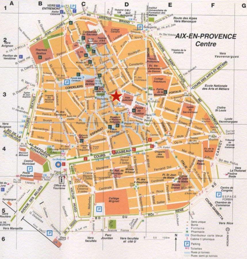 Beau 3 Pieces 83 M2 Au Coeur Du Centre Historique D'Aix En Provence Διαμέρισμα Αιξ-αν-Προβάνς Εξωτερικό φωτογραφία